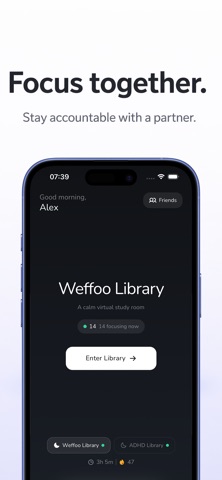 Weffoo – Live Focus App Screenshot 1 of 5