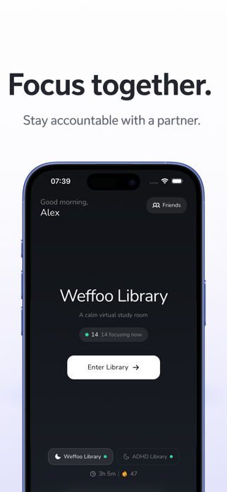 Weffoo – Live Focus App Screenshot 1 of 5