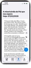 Liturgia Diária e Homilia screenshot