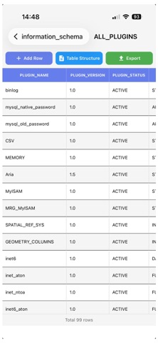 MilaDB MySQL Client Screenshot 4 of 10