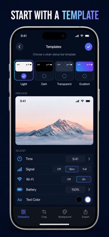Status Bar Screenshot Editor iPhone screenshot 5