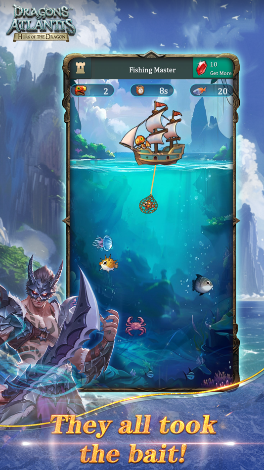 #4. Dragons of Atlantis (iOS) Podle: Deca Games EOOD