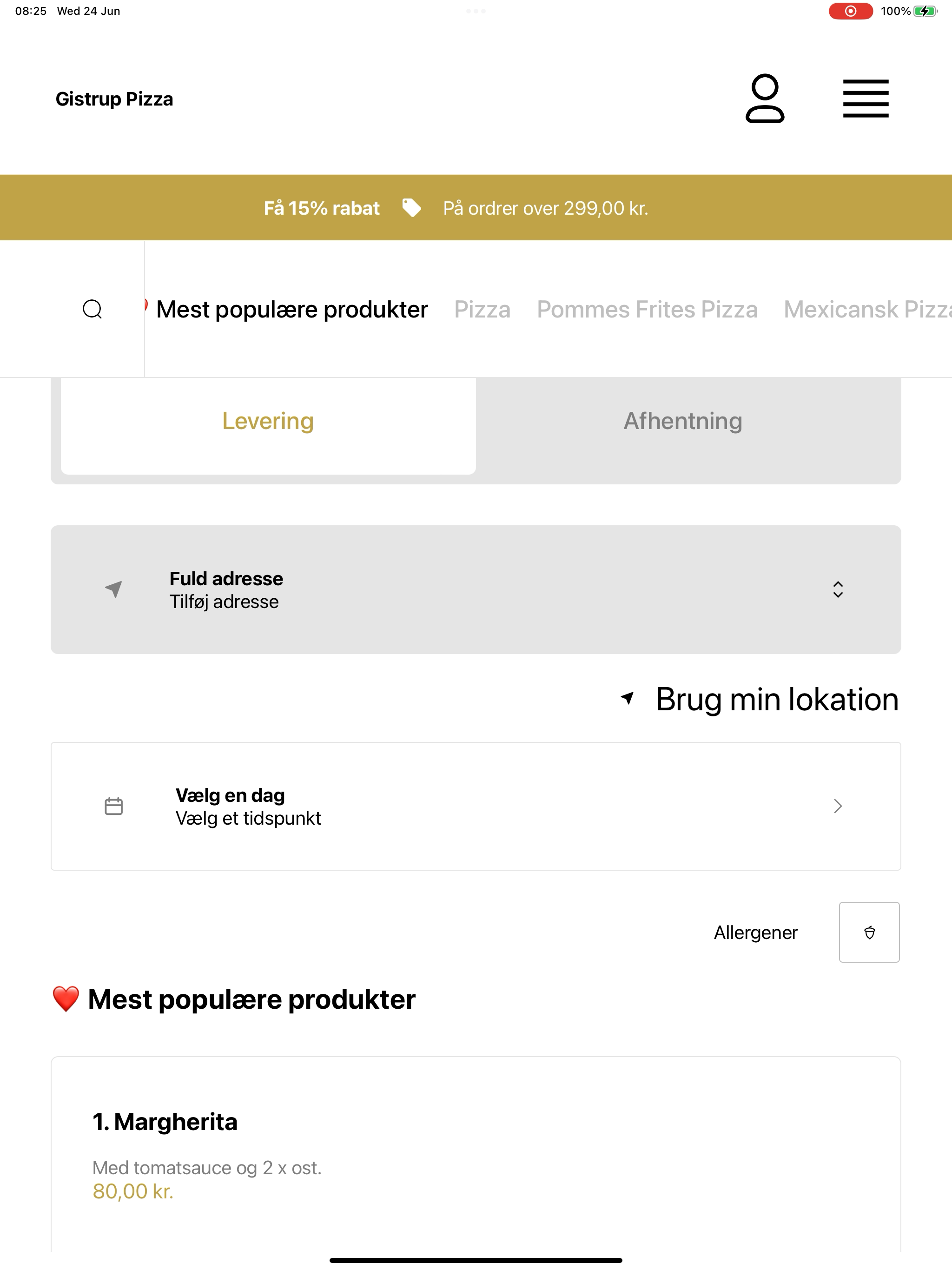 Gistrup Pizza screenshot 13