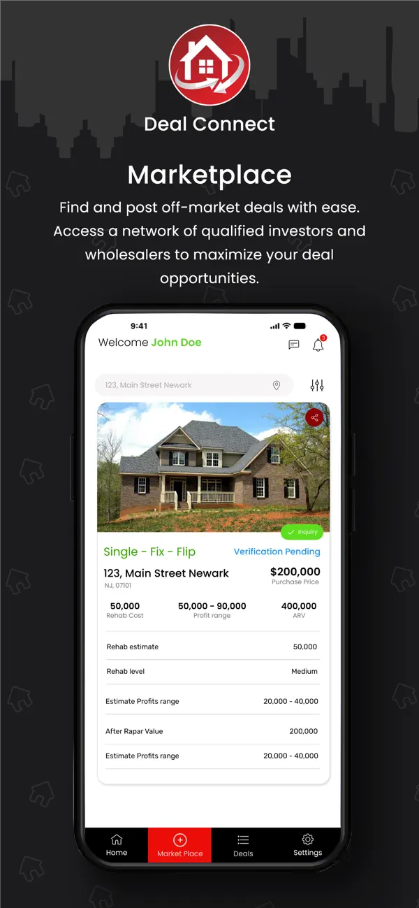 Screenshot #1 pour Deal Connect Real Estate