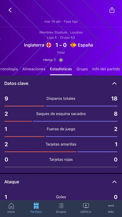 UEFA EURO y Nations League screenshot 3