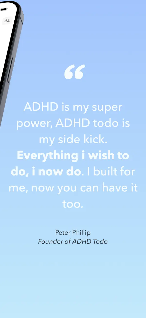 Screenshot #3 pour ADHD Todo