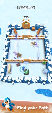 Penguin Escape: Ice Maze Screenshot 2 of 5