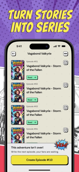 Comics AI: Comic & Manga Maker Screenshot 5 of 7