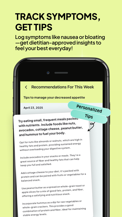 GLPeak: GLP-1 Shot Tracker iPhone screenshot 4 - Health & Fitness app