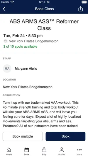 New York Pilates screenshot 3