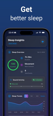 SnoreLess: Recorder & Tracker Screenshot 3 of 8