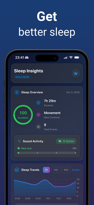 SnoreLess: Recorder & Tracker Screenshot 3 of 8