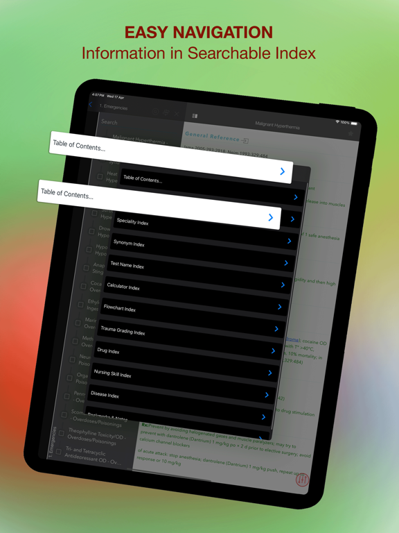 Nursing Essentials - Pkt Guide iPad screenshot 6 - Medical app