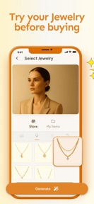 AI Jewelry Try-On: JewelryTry screenshot