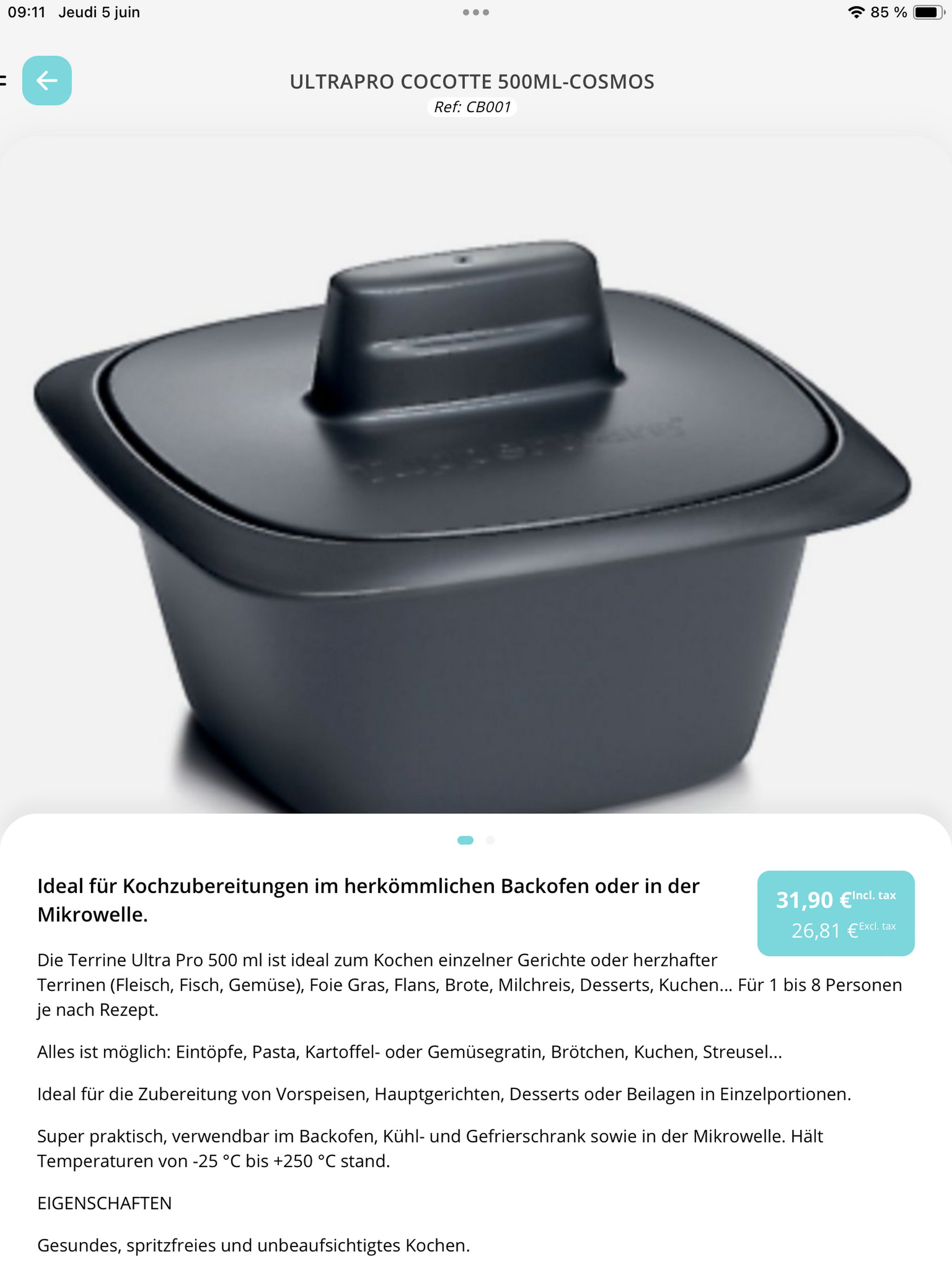 Tupperware Deutschland screenshot 7