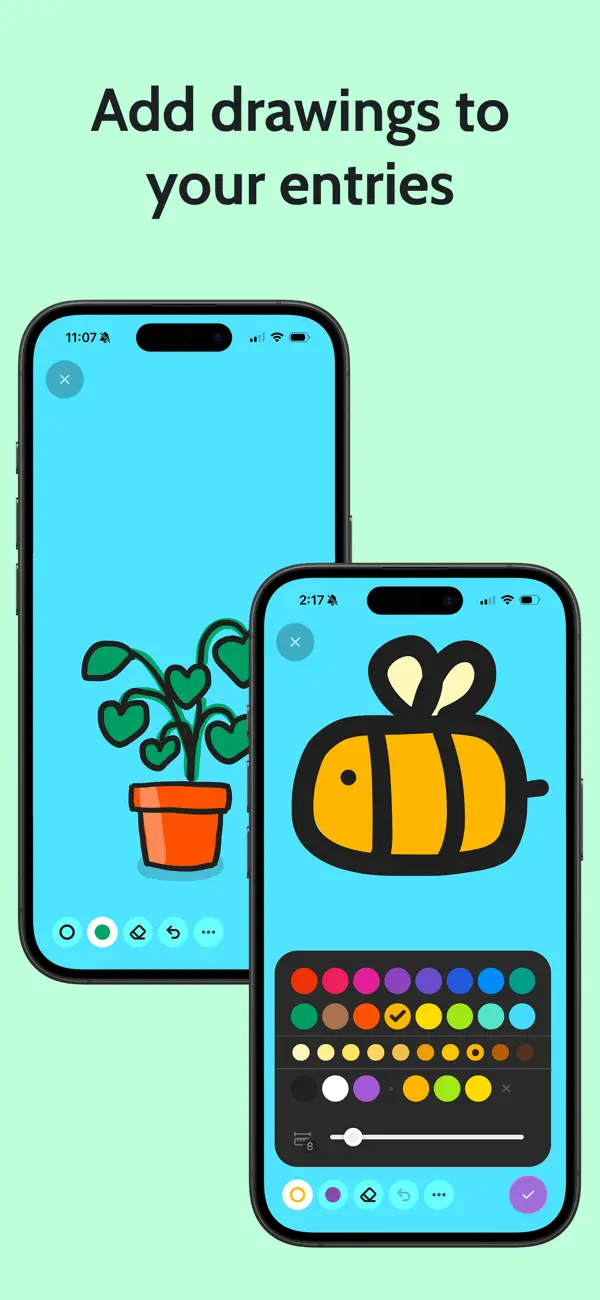 Screenshot #3 pour Grow: Creative Mood Journal