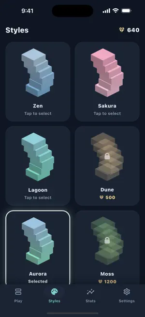 Torre Zen: Block Stack Tower screenshot 3