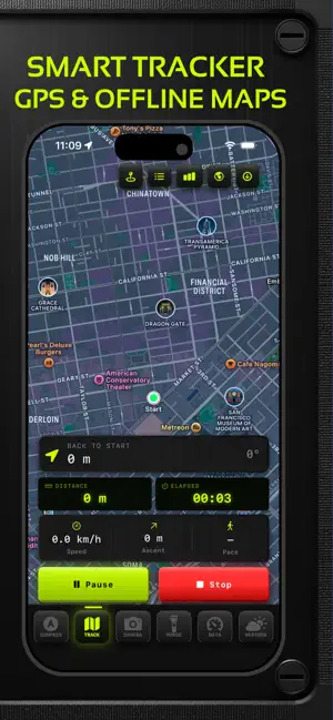 Compass X: GPS Map,Tracker screenshot 3