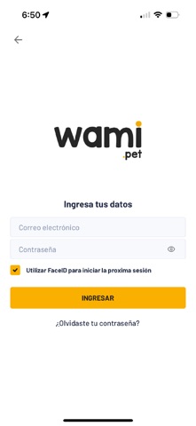 Wami.pet iPhone screenshot