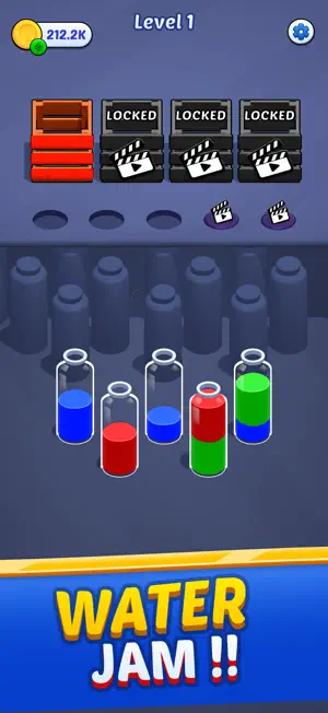 Water Jam Sort Puzzle screenshot 1