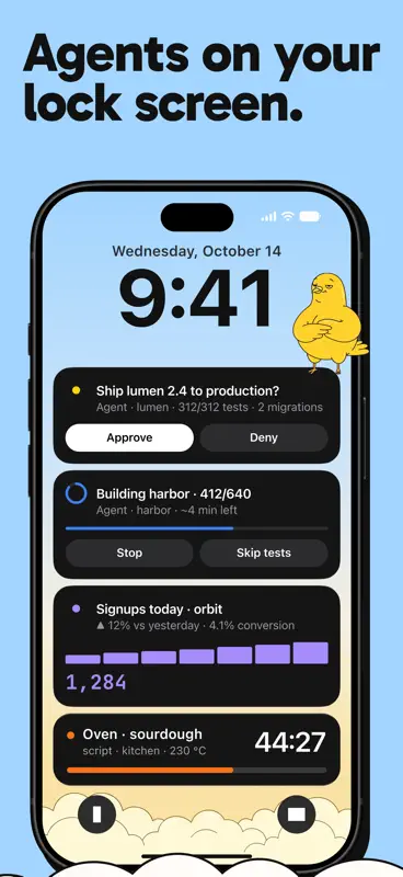 Monish: AI Agent Notifications screenshot 1 of 7
