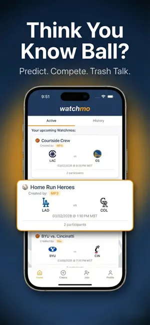 WatchMo Sports screenshot 1