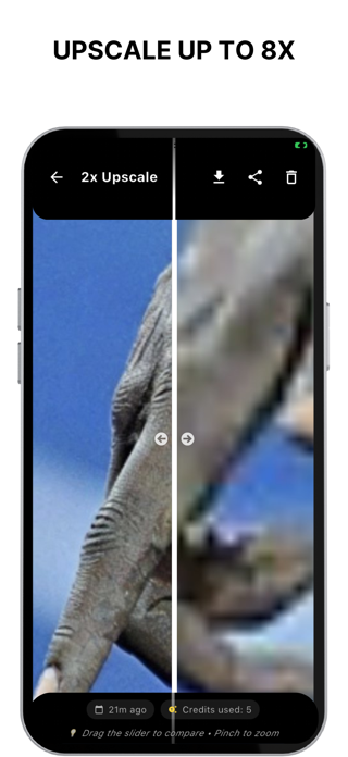 AI Upscale & Enhance - Sharpix Screenshot 3 of 4