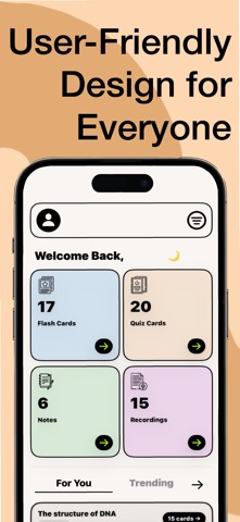 Wizard AI Notes Study App iPhone screenshot