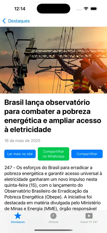 Brasil 247 screenshot 2 of 3