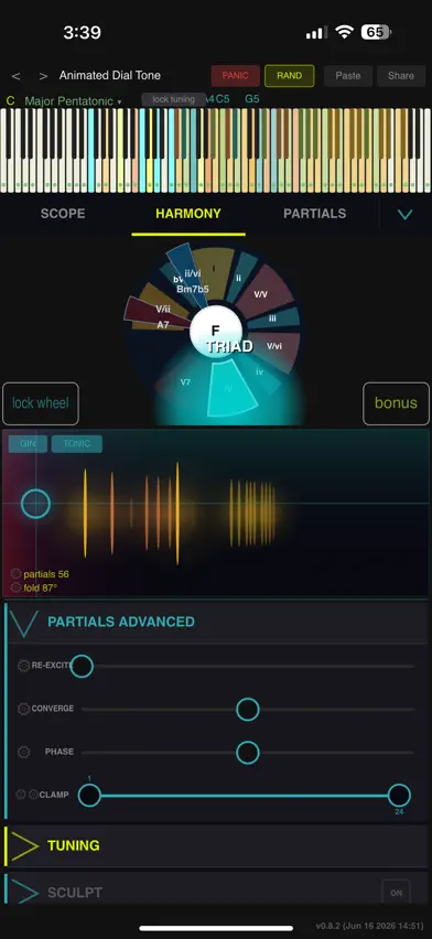 Beat Kitchen Harmonic Synth screenshot 2