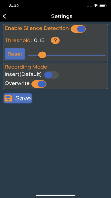 SpeakWrite - Voice to Document Screenshot