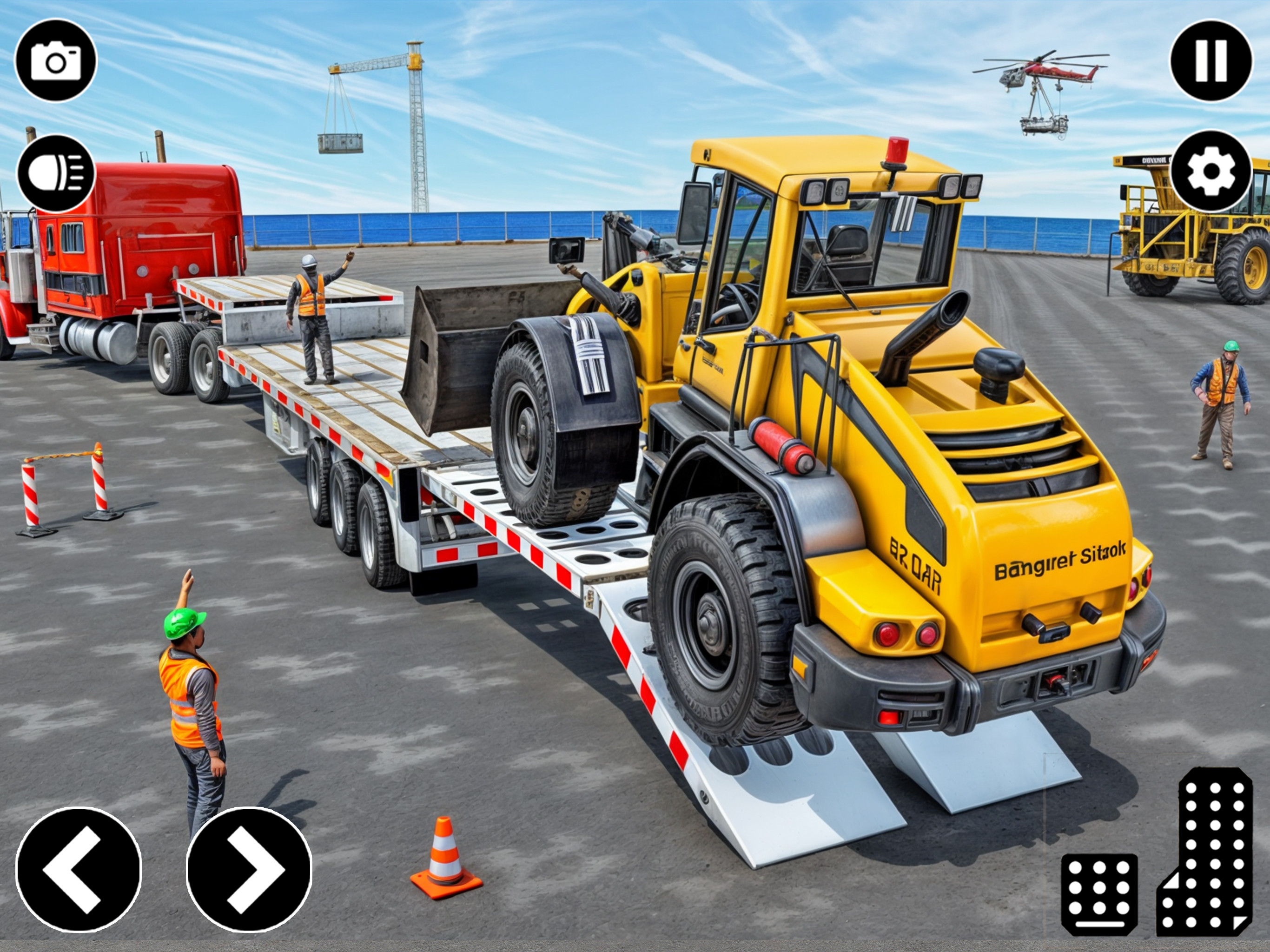 Heavy Machines Transporter Sim screenshot 11