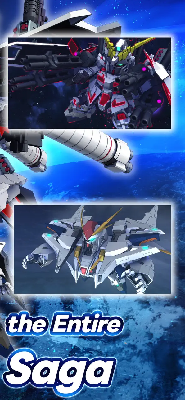 SD Gundam G Generation ETERNAL iOS Mod IPA screenshot 3 - iOS game interface