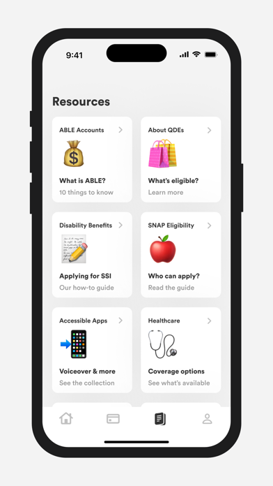 Purple - Banking & Benefits Screenshot