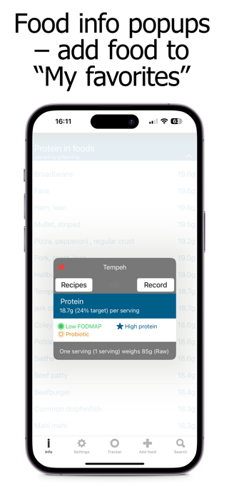 Protein Counter and Tracker Screenshot 7 of 10