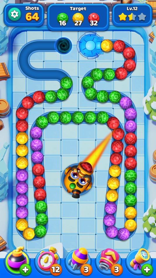 #7. Marble Quest - Matching Puzzle (iOS) Podle: Doodle Mobile Limited