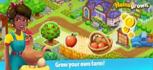 Homegrown - Farm & Decorate screenshot #1 for iPhone