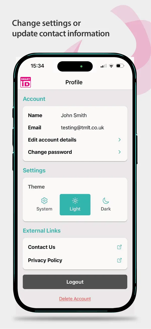 Screenshot #3 pour Trace Me Smart ID