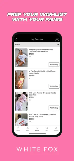 White Fox Boutique UK iPhone screenshot 3
