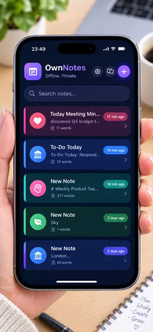 OwnNotes - Private AI Note screenshot 2