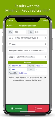 Adiabatic Equation Calculator iPhone screenshot