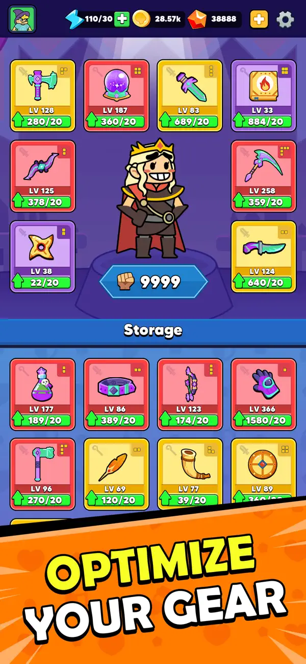 Backpack Rush Hack screenshot 11 - game app interface