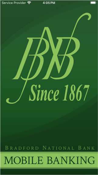 Screenshot 1 of Bradford National Bank App
