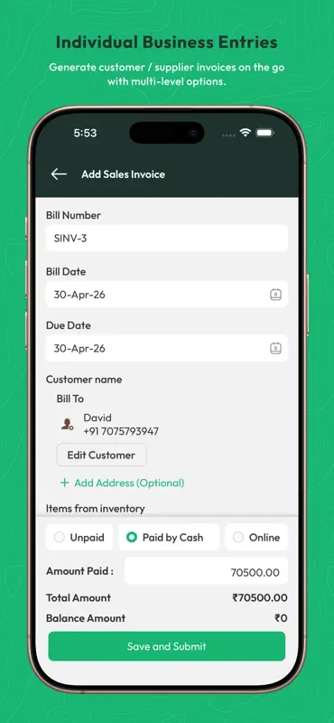 Khata Tracker: Ledger Book App screenshot 8 of 10
