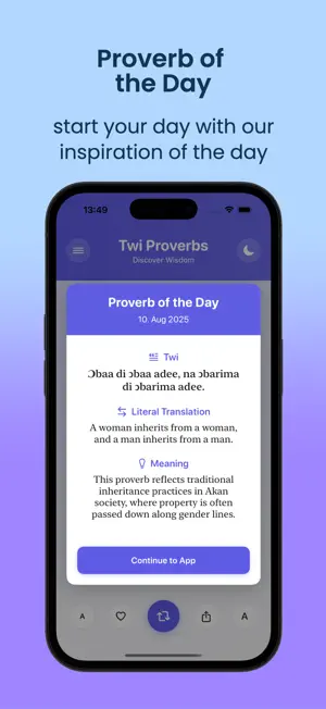 Twi Proverbs screenshot 3