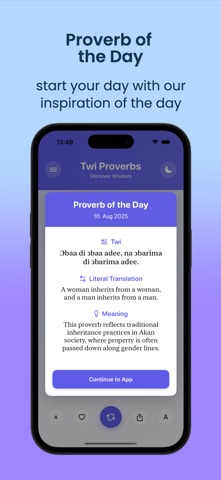 Twi Proverbs screenshot
