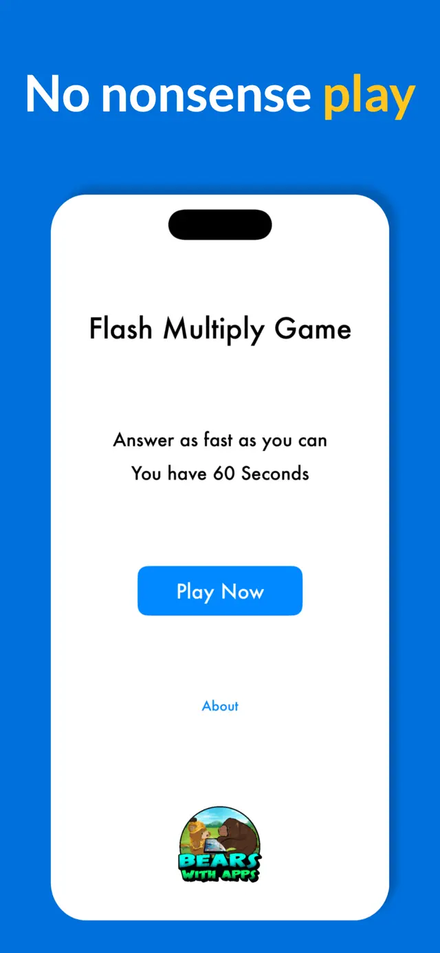 Flash Multiply Game screenshot 2