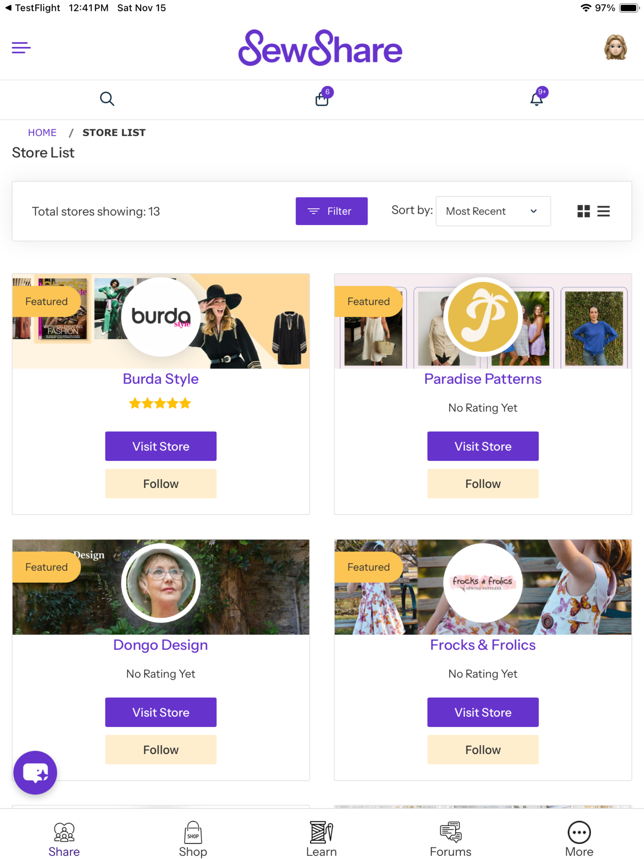 SewShare