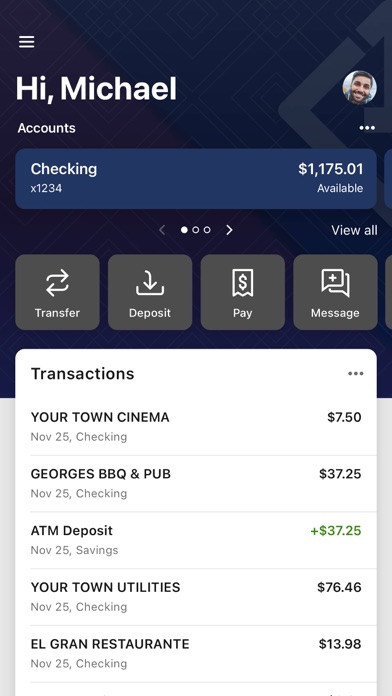 First Bank of Wyoming Screenshot