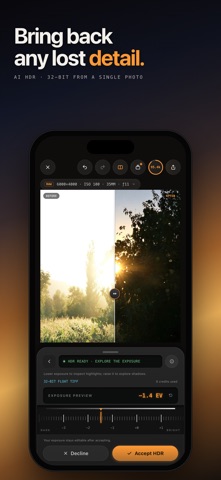 Eightstop: RAW Photo Editor Screenshot 2 of 9